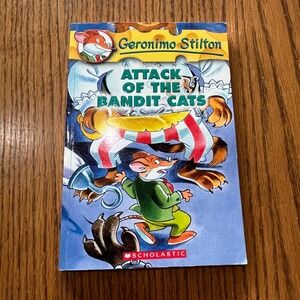 Geronimo Stilton Attack of the Bandit Cats Scholastic Childrens Book